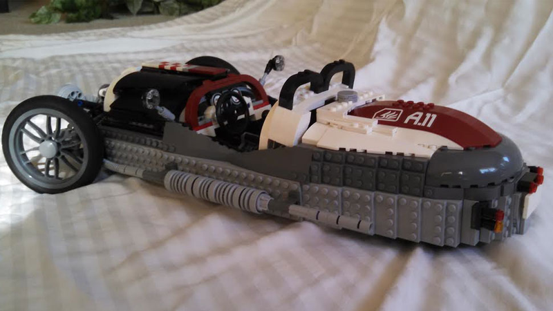 Illustration for article titled Dad Proves Kids Wrong By Making Fantastic Lego Morgan 3-Wheeler